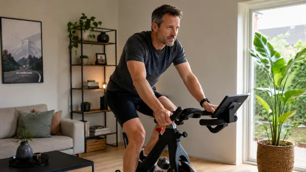 Motionscykel til hjemmebrug